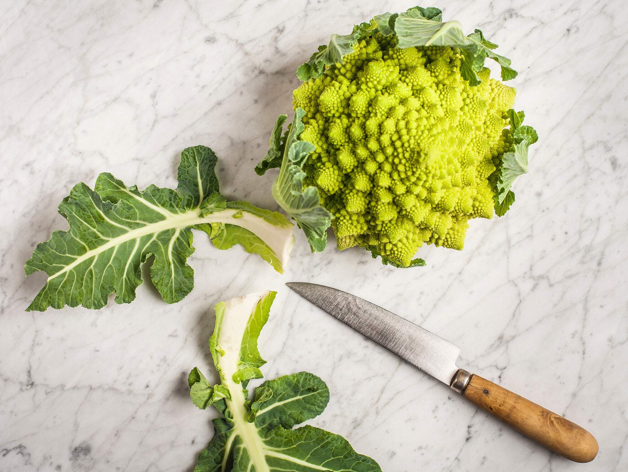 Let's slice a Romanesco in two